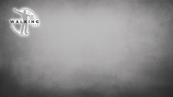 Gray, logo left Zoom background