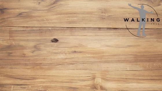 Light wood Zoom background